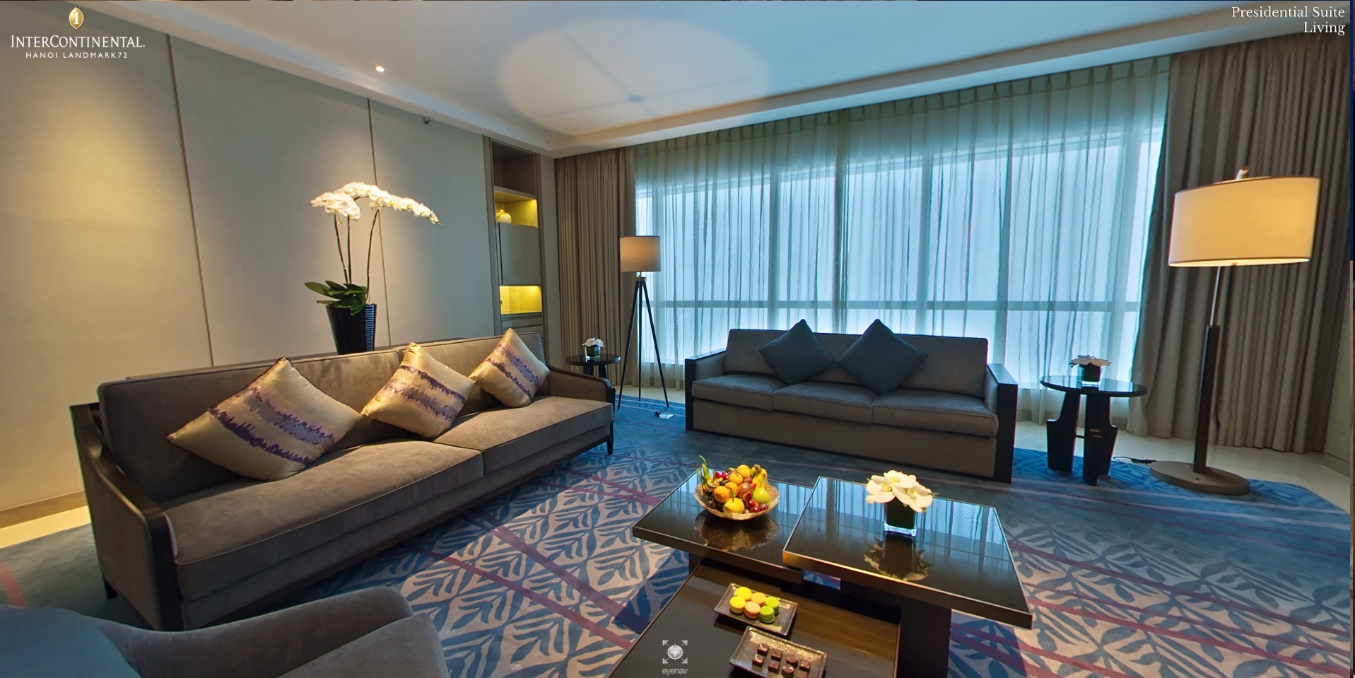 Hanoi hotel Presidential Suite living room