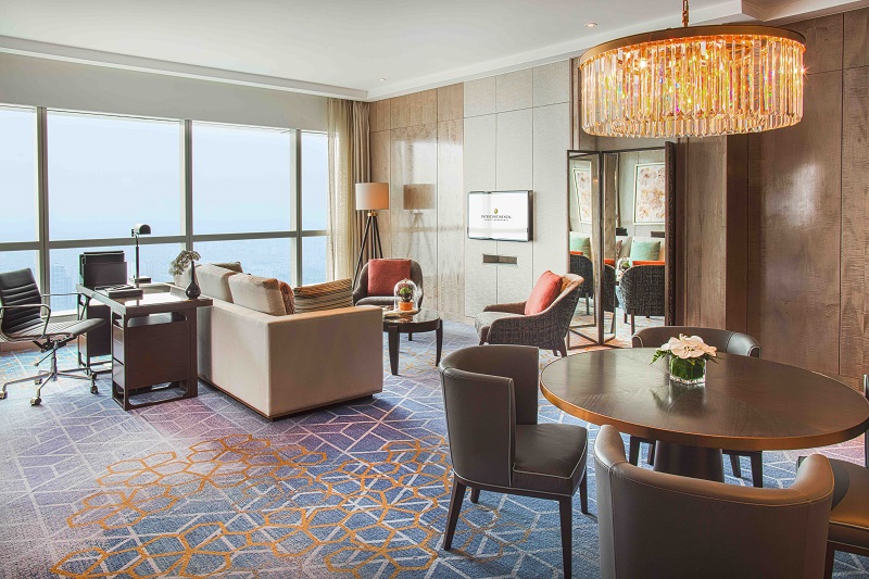 phòng premier suite tại intercontinental hanoi landmark72 khách sạn 5 sao cao nhất hà nội